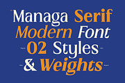 MN Managa Serif - Contemporary Serif, a Serif Font by Mantra Naga (Thumbnail 2 of 18)