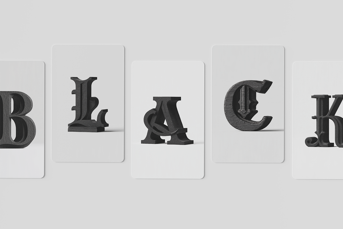Blackletter Alphabet, a Decorative Illustration by Typedreams.site (Photo 3 of 7)