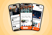 StreaMline - News Portal App Design, an App Template by twinstd (Thumbnail 4 of 5)
