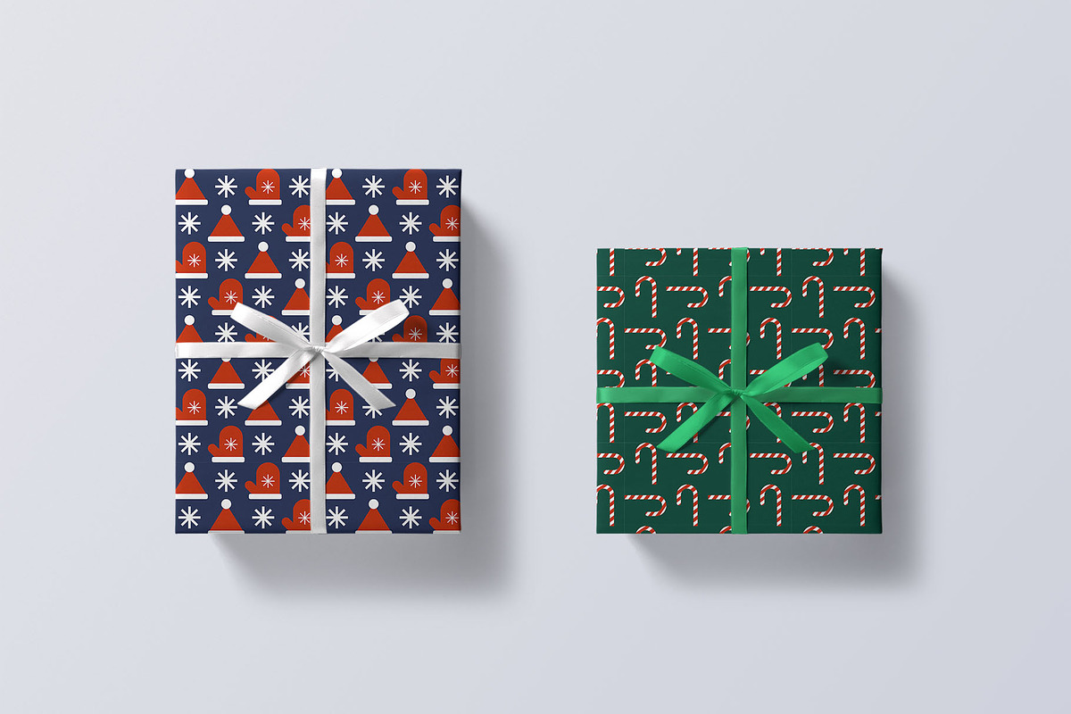 Geometric Christmas collection, a Seasonal Illustration by yarynabo (Photo 7 of 13)