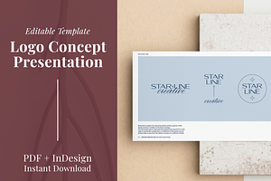 Logo Concept Presentation Template