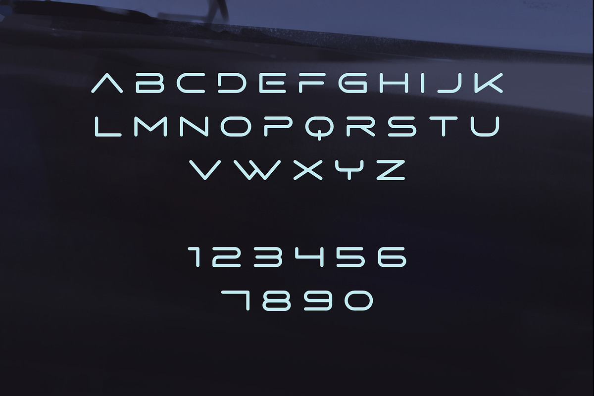 SPHERE | SCI-FI FONT, a Sans Serif Font by Andika Fez (Photo 8 of 9)
