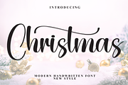 Christmas | Script Font, a Handwritten Font by Scratchones (Thumbnail 1 of 9)