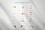 Sign Language bundle. ASL alphabet, an Education Illustration by ann_etc (Thumbnail 6 of 10)