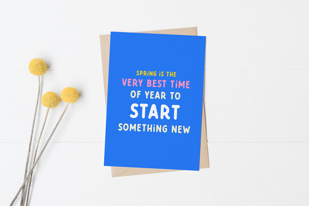 Spring Garden | Font family, a Handwritten Font by JuliaVolkova (Photo 7 of 8)
