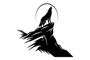 40 Wolf Moon Silhouette Vector Bundl, an Illustration by Amazin_art (Thumbnail 10 of 41)