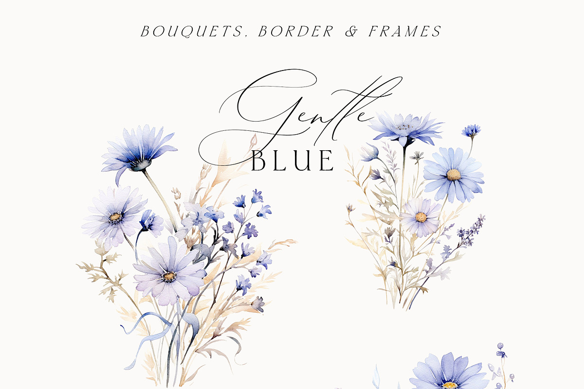 Watercolor Floral Bundle (45 in 1), a Decorative Illustration by Lana Elanor (Photo 72 of 180)