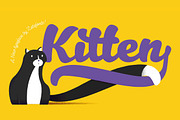 Kitten - 13 fonts, a Script Font by Zetafonts (Thumbnail 1 of 12)