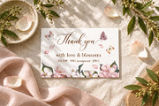 Apple Blossom Watercolor Clipart Set, a Seasonal Illustration by Where summer is (Thumbnail 14 of 14)