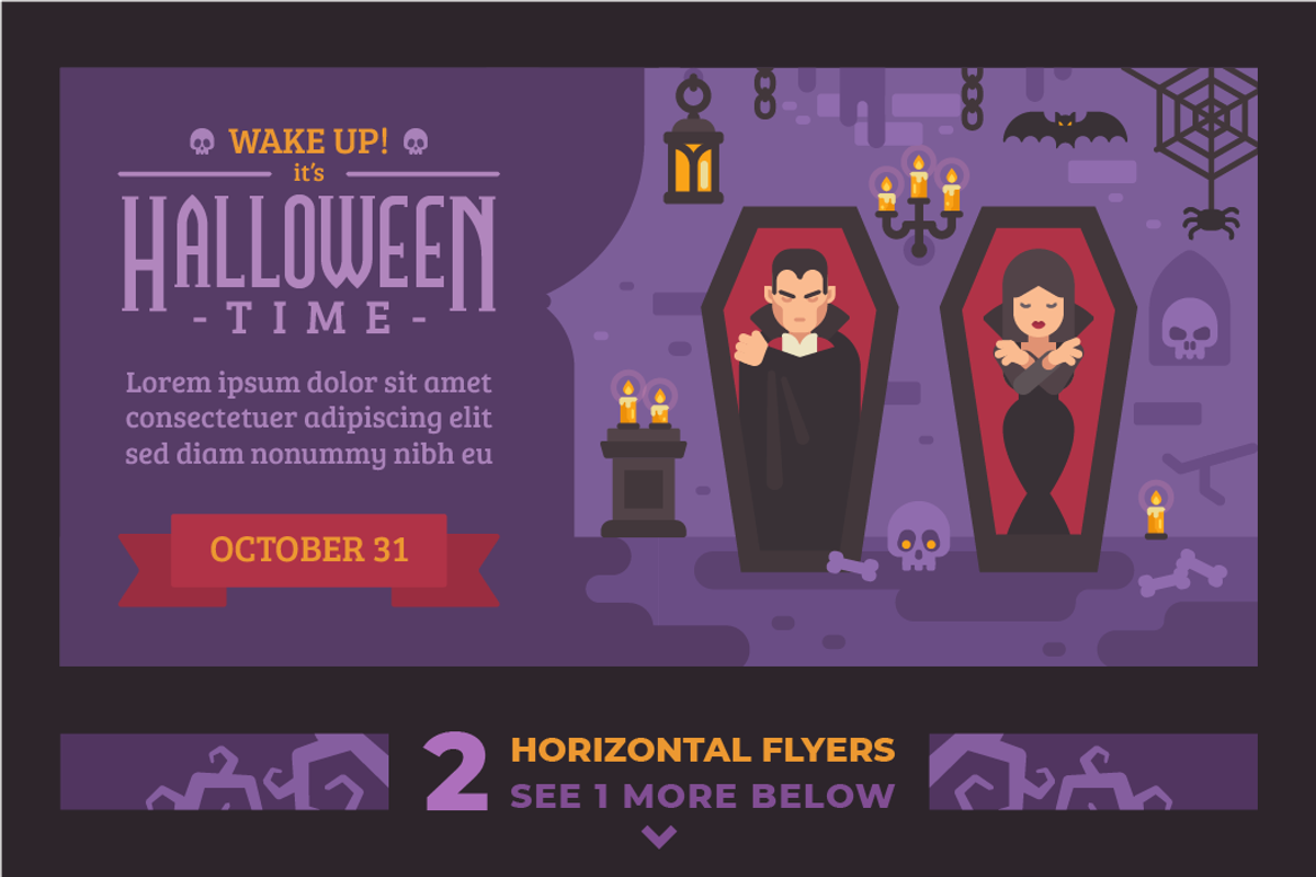 Halloween characters & scenes, an Illustration by Ivan Dubovik (Photo 15 of 15)