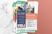 Senior Care Flyer, a Flyer Template by retrographix (Thumbnail 3 of 3)