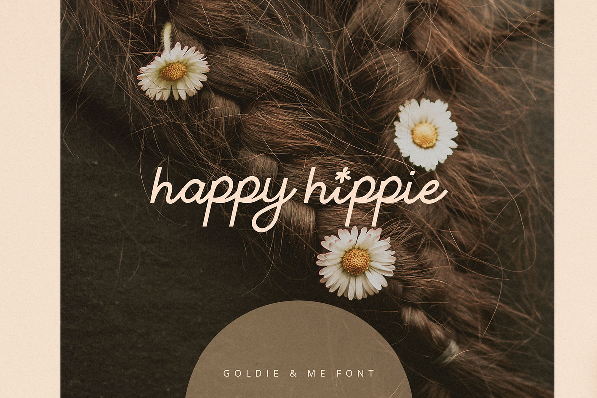 Goldie & Me Script Font, a Script Font by Creativeqube Design (Photo 2 of 6)