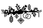 Nature Wedding Decorative Element, a Graphic by Gfx_Store (Thumbnail 11 of 13)
