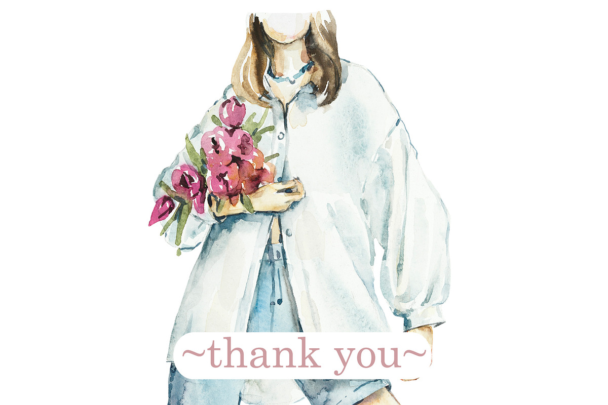 Girls. Watercolor Sketch, a Person Illustration by Budogoshch (Photo 8 of 8)