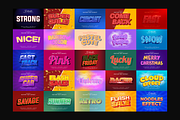 25 Text Effects Template Pack, a Layer Style Add-On by padilah_a (Thumbnail 2 of 32)