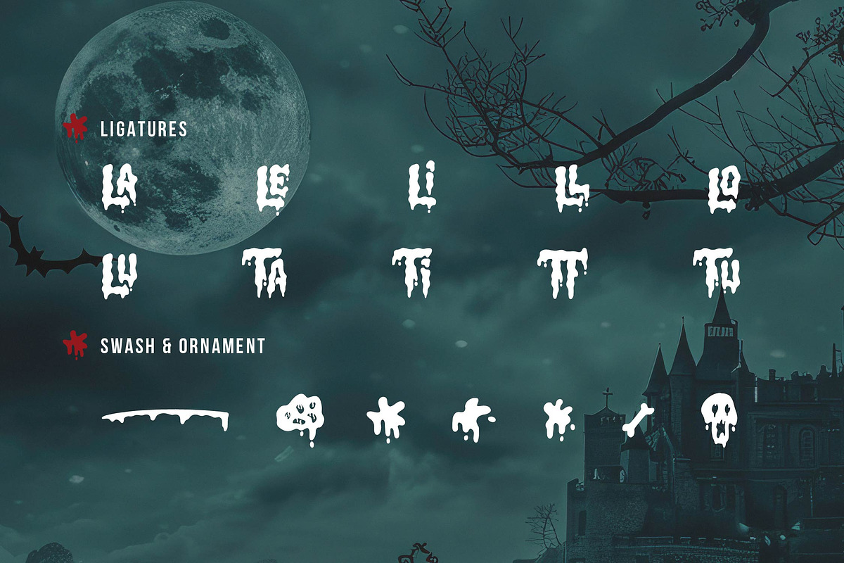 Nocturnus Sigil | Horror Font, a Font by Denustudios (Photo 12 of 14)