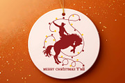 Cowboy Christmas Y’all Print SVG, a Graphic by TanchaArt (Thumbnail 8 of 10)