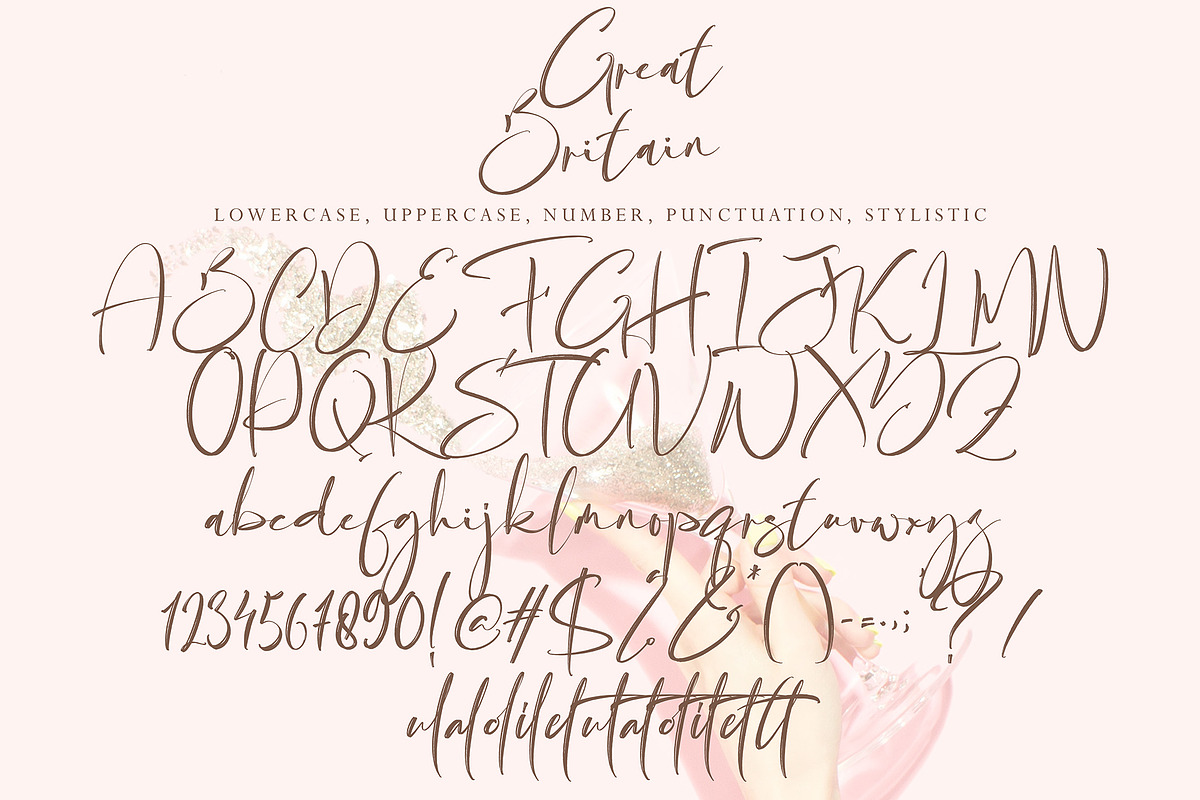 Great Britain, a Script Font by pineungtype (Photo 9 of 9)