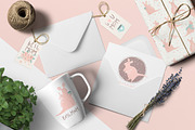 Mother's Day - kangaroo set, an Animal Illustration by Artnis (Thumbnail 4 of 6)