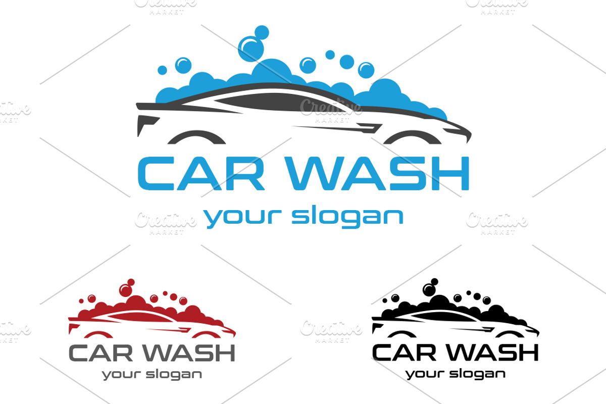 Car Wash Logo, a Branding & Logo Template by aykutfiliz (Photo 1 of 7)