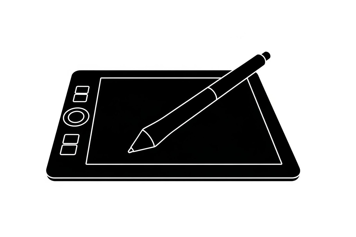 50 Graphic Drawing Tablet Vector Bun, an Illustration by Amazin_art (Photo 18 of 51)
