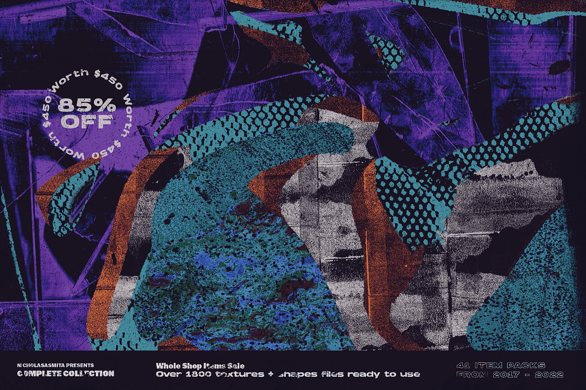 85% OFF Complete Textures Collection, a Texture Graphic by nicholasasmita (Photo 8 of 11)