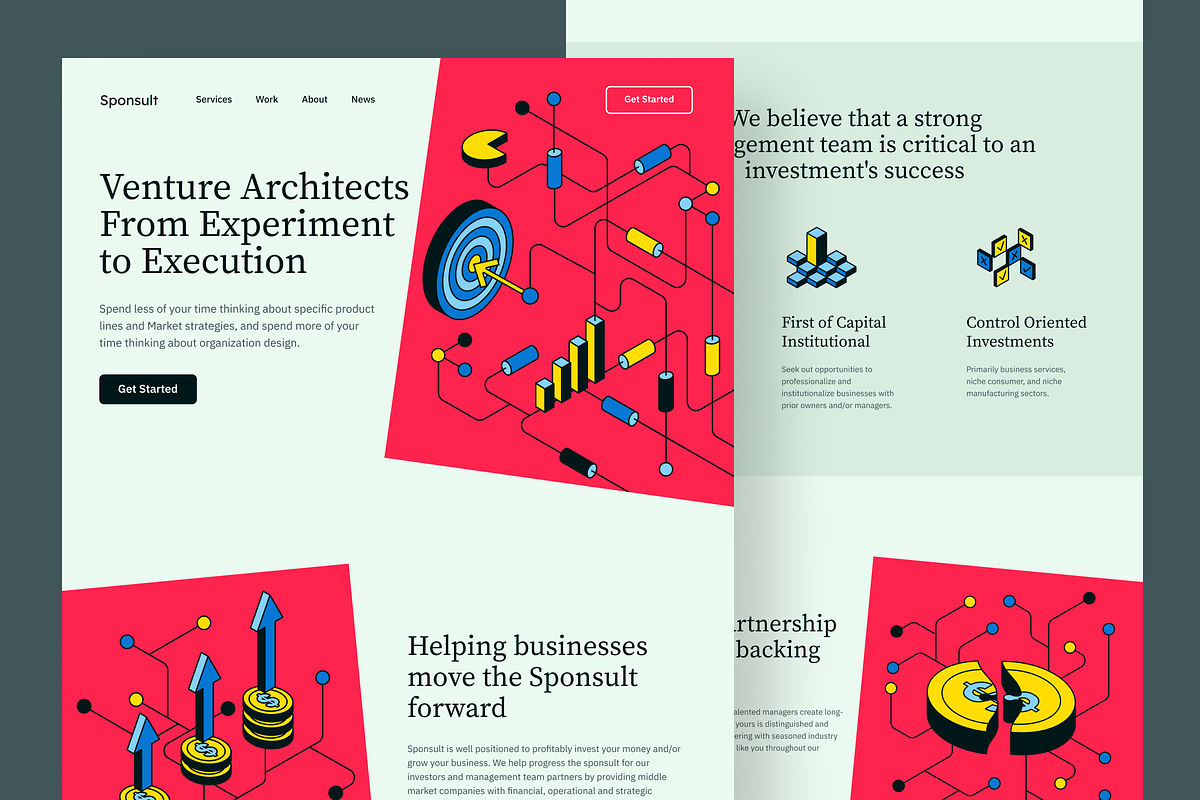 Figma Landing Page Template, a Landing Page Template by zroch design (Photo 10 of 12)