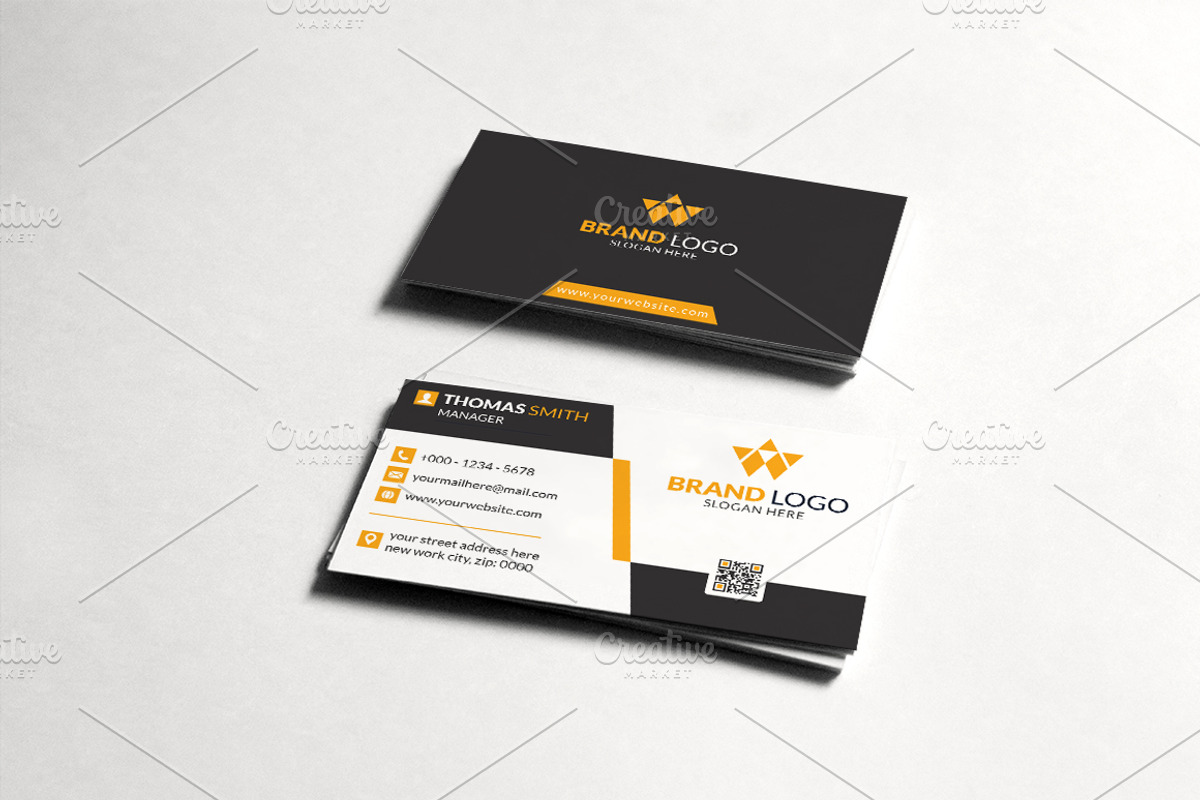 Clean Business Card Design, a Business Card Template by saifulbranding (Photo 2 of 2)