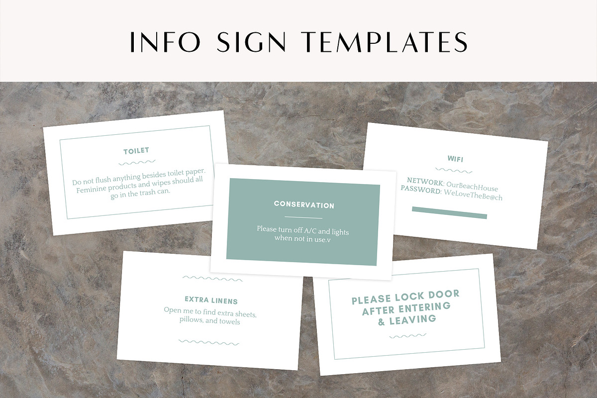 Beach House Host Bundle for Airbnb, a Templates & Theme by Kin Studio (Photo 4 of 8)