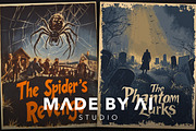 Classic Horror Movie Poster Prompts, an Object Graphic by MadeByAI Studio (Thumbnail 3 of 5)