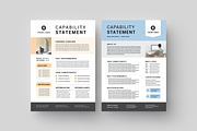 Capability Statement Bundle, a Flyer Template by Leaflove (Thumbnail 4 of 10)
