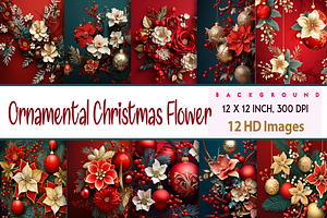 Ornamental Christmas Flower