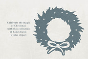 Winter Botanicals Clipart, a Seasonal Illustration by RaDavCrafts (Thumbnail 8 of 12)