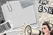 Chaos COLLAGE KIT - Paper Scrapbook, an Object Graphic by DreamoraArt (Thumbnail 3 of 8)