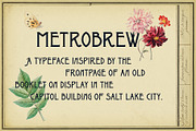 Metrobrew Vintage Typeface, a Font by Jonas Stensgaard (Thumbnail 2 of 11)