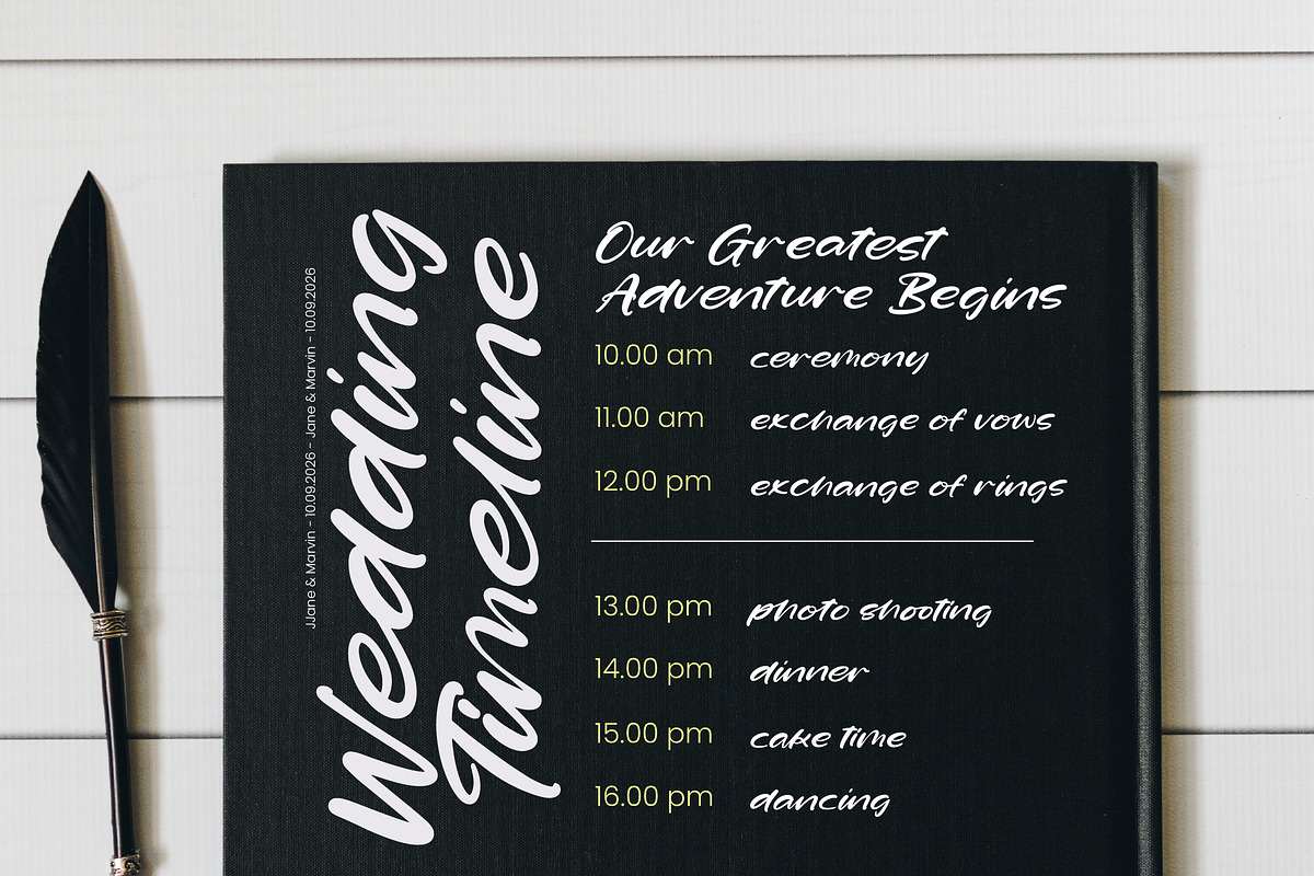 Charm Stories Modern Handwritten, a Script Font by Letterena Studios Script (Photo 9 of 10)