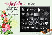 Cherryla Script, a Script Font by joelmaker (Thumbnail 7 of 7)