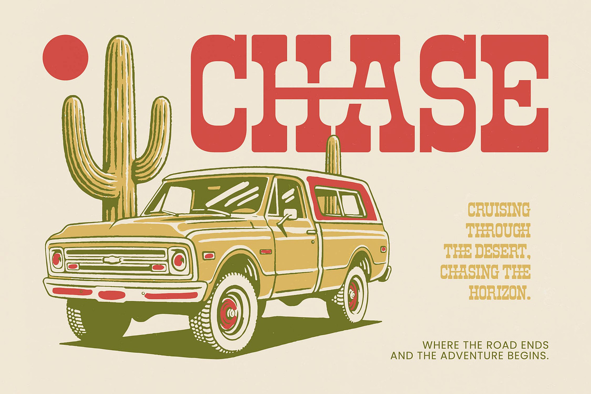 Rodeo Drinks Western Vintage Font, a Slab Serif Font by timelesstype.co (Photo 18 of 20)