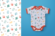 Ocean Adventure Patterns—6 Designs, an Illustration by ApollinariaManko (Thumbnail 7 of 9)