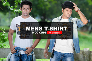 Man T-shirt Mockups
