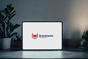 Heart & Wings Logo Design Template, a Branding & Logo Template by Lucrative Studio (Thumbnail 5 of 6)