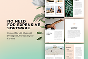Yoga Presentation Template 20 Pages, a Presentation Template by The Cave Graphics (Thumbnail 6 of 7)