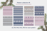 Scandi knit ornaments collection, an Animal Illustration by Gray Cat Graphics (Thumbnail 11 of 18)