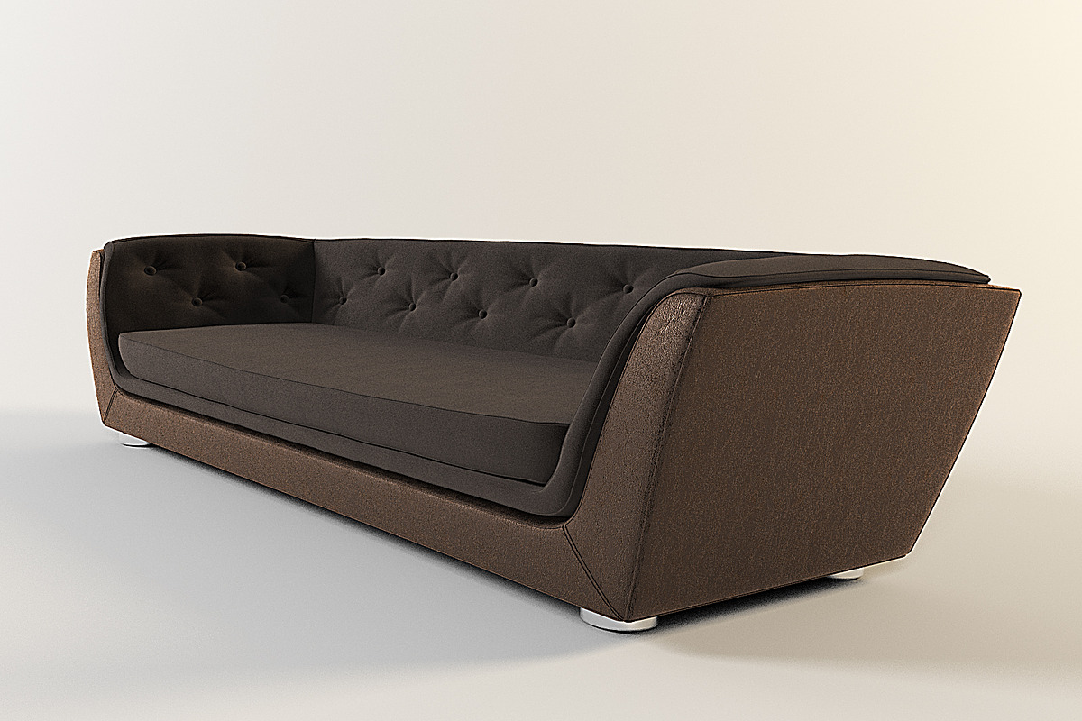 Gekka velvet sofa by inDahouze, a Furniture 3D Model by inDahouze (Photo 2 of 6)