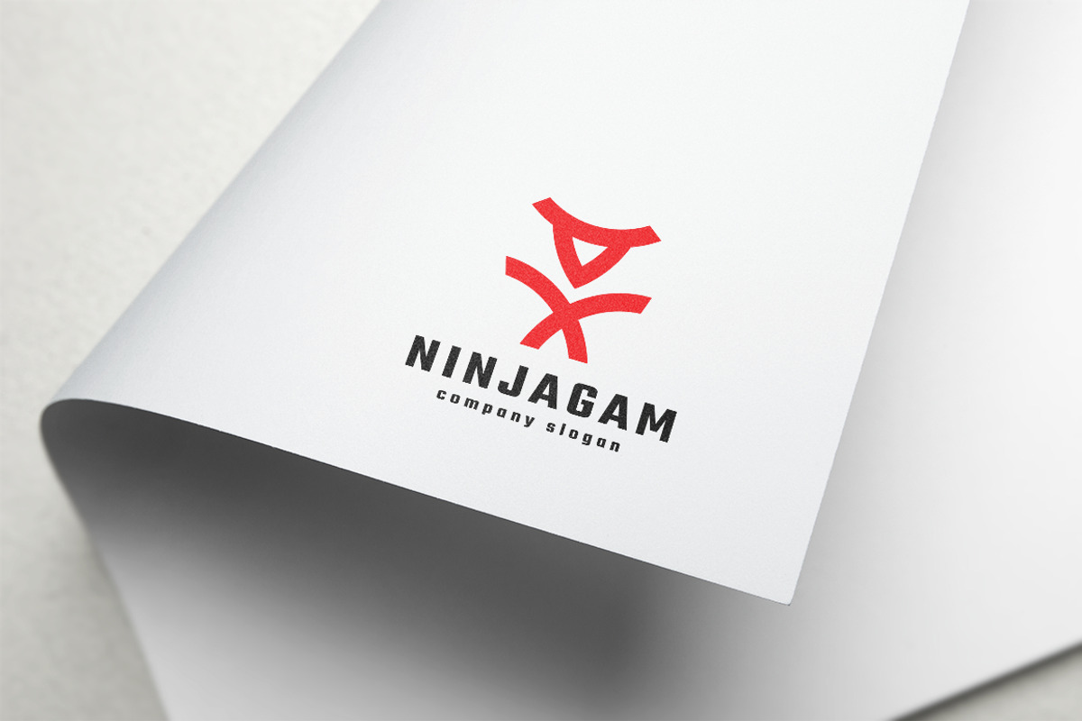 Ninja Gamer Logo, a Branding & Logo Template by Design_Planet (Photo 1 of 2)