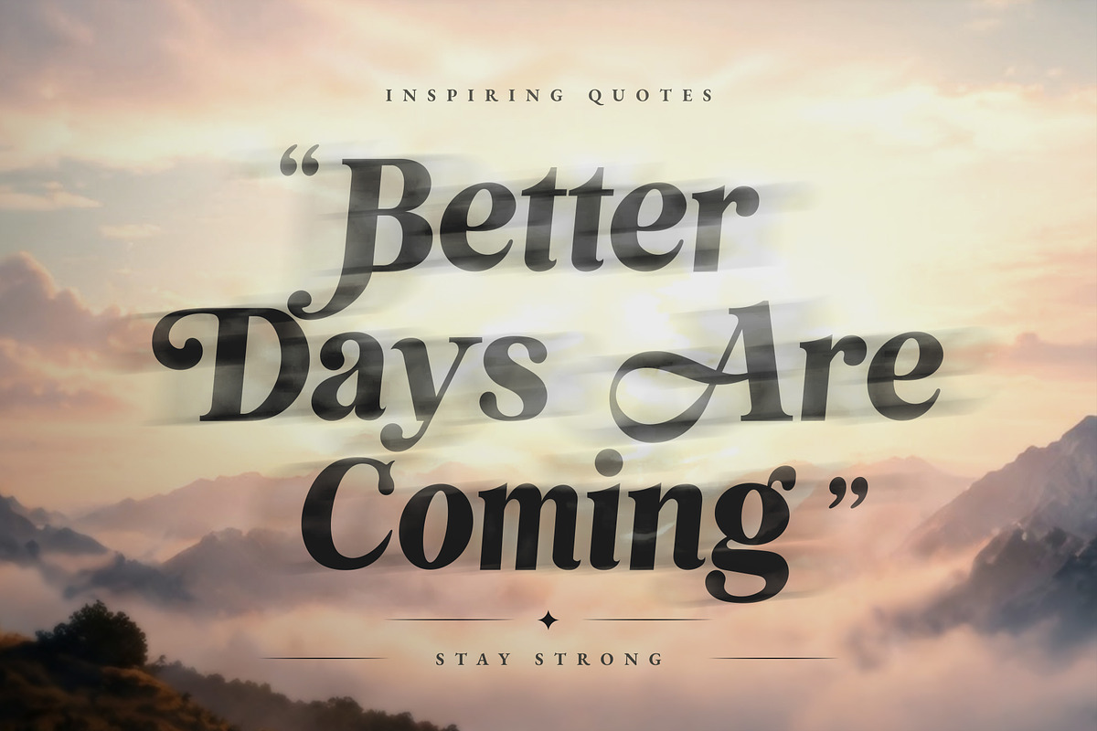 Thamara Classic - Elegant Serif Font, a Serif Font by Brainwave (Photo 5 of 8)