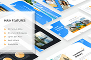 Travel Agent Google Slides, a Presentation Template by New Coral Design (Thumbnail 2 of 6)