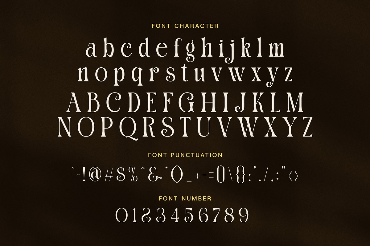 Galina Elegant Serif Font, a Serif Font by Elegant Font (Photo 7 of 8)