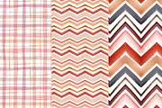 Watercolor lines and stripes, a Pattern Graphic by Wild Rose (Thumbnail 6 of 8)
