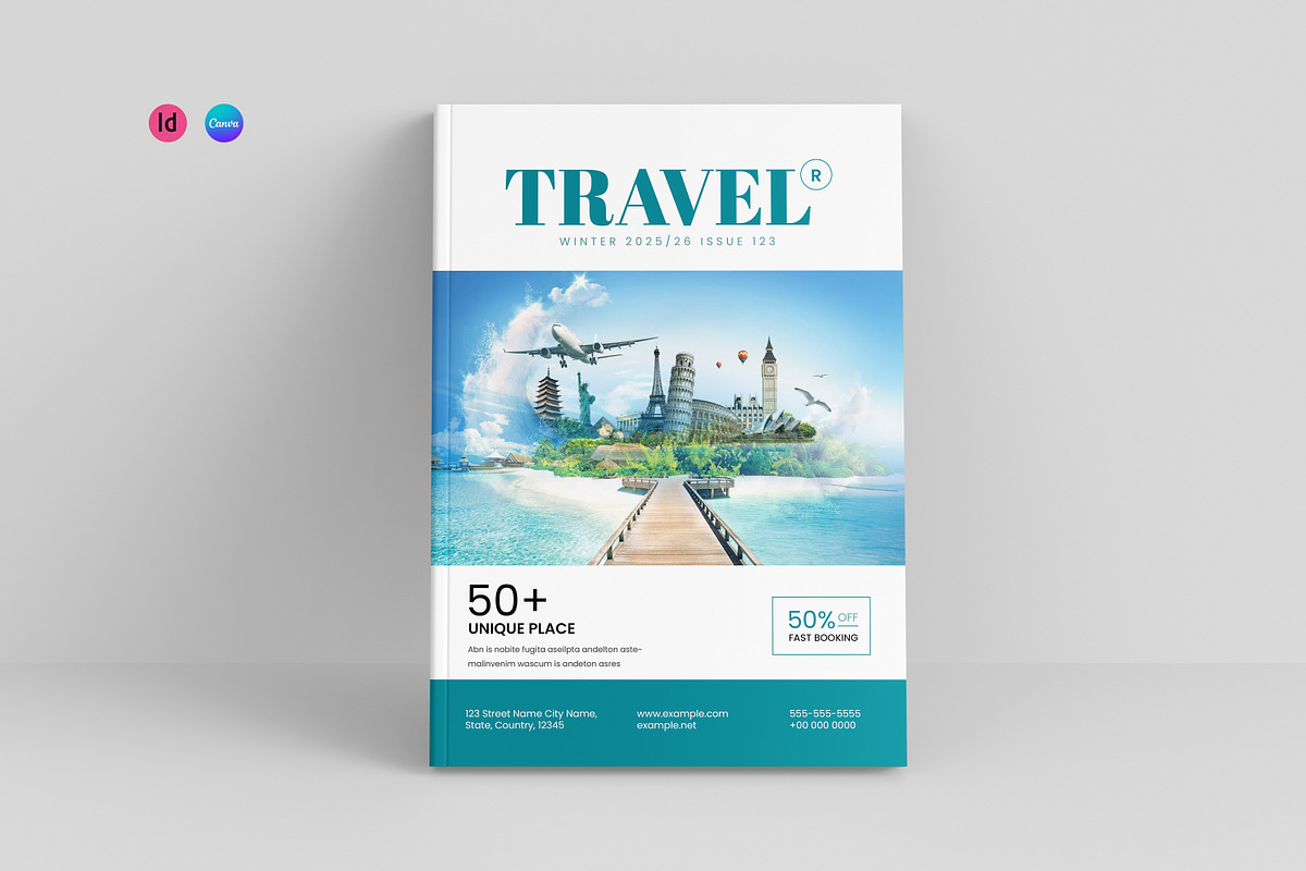 Cookbook | Recipe Book I Canva, a Brochure Template by PixWork (Photo 1 of 14)